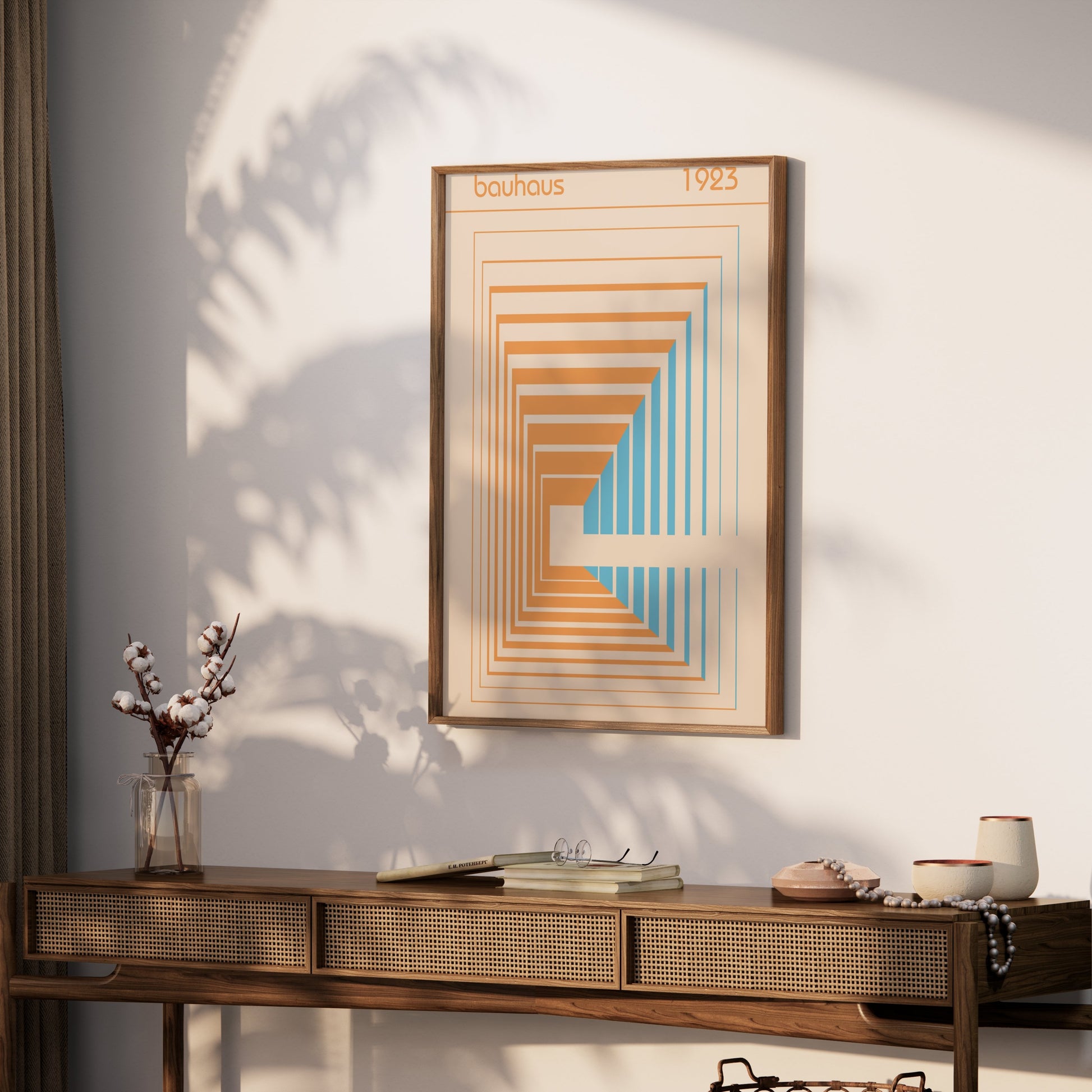 Premium Poster of Bauhaus 1923 Geometric Abstract Design Art Posters