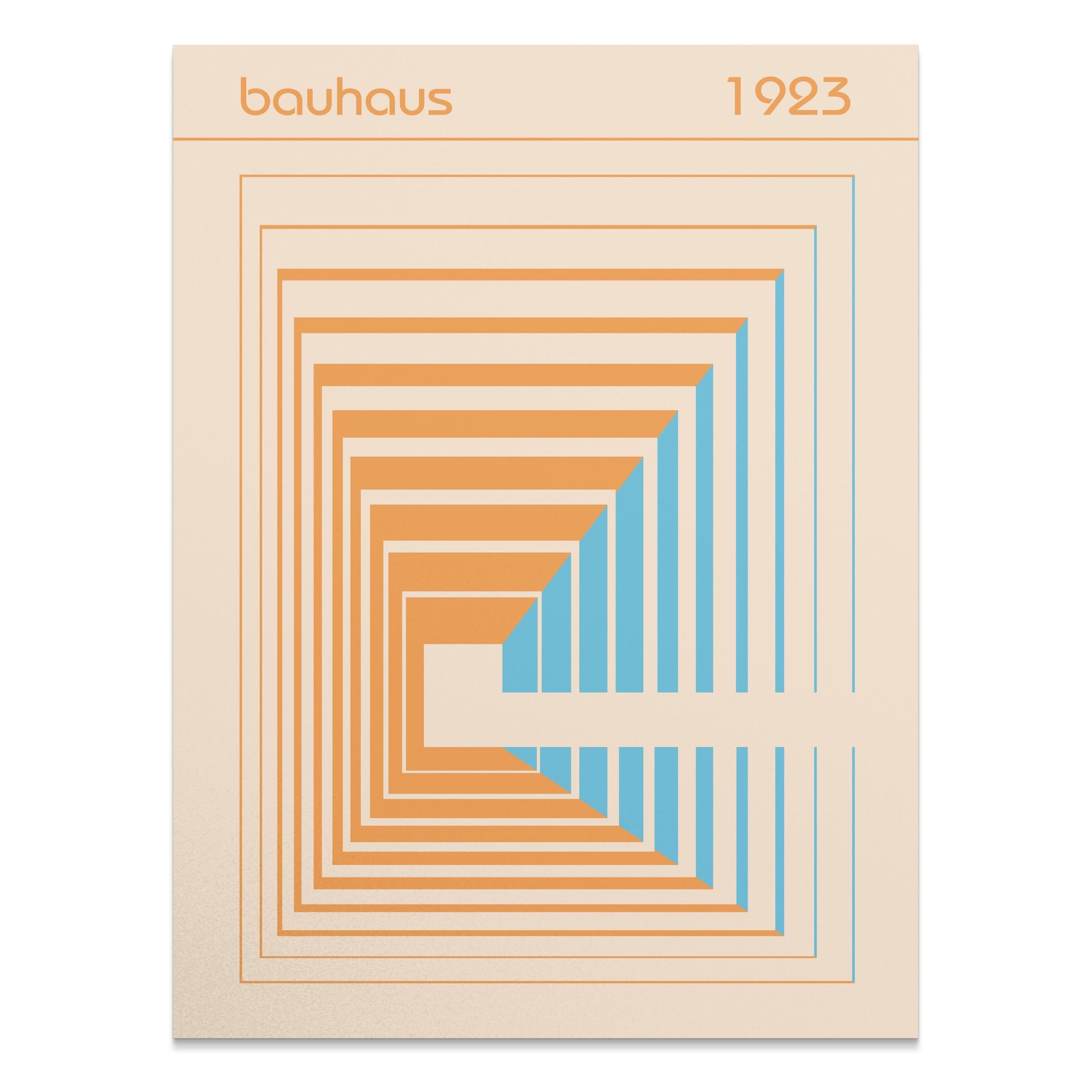 Premium Poster of Bauhaus 1923 Geometric Abstract Design Art Posters
