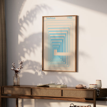 Premium Poster of Bauhaus 1923 Geometric Art Design Posters