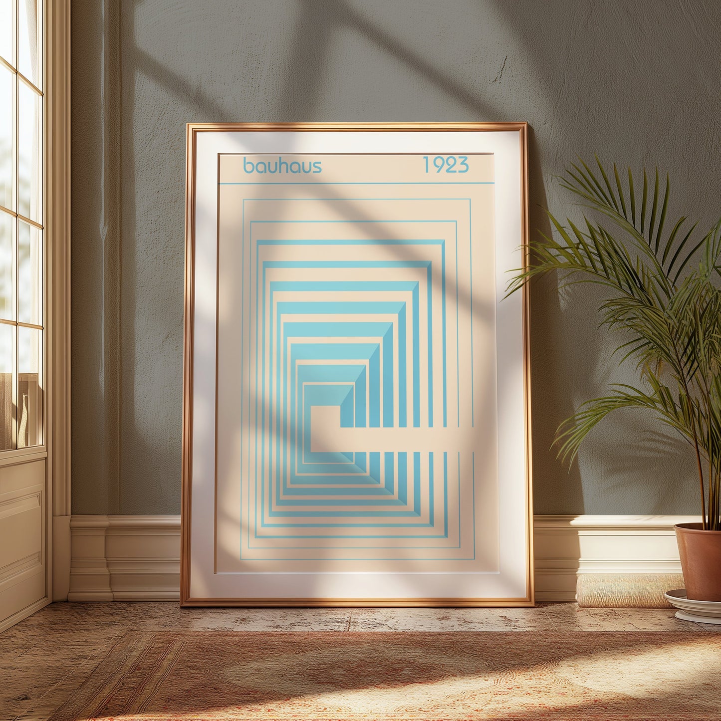 Premium Poster of Bauhaus 1923 Geometric Art Design Posters