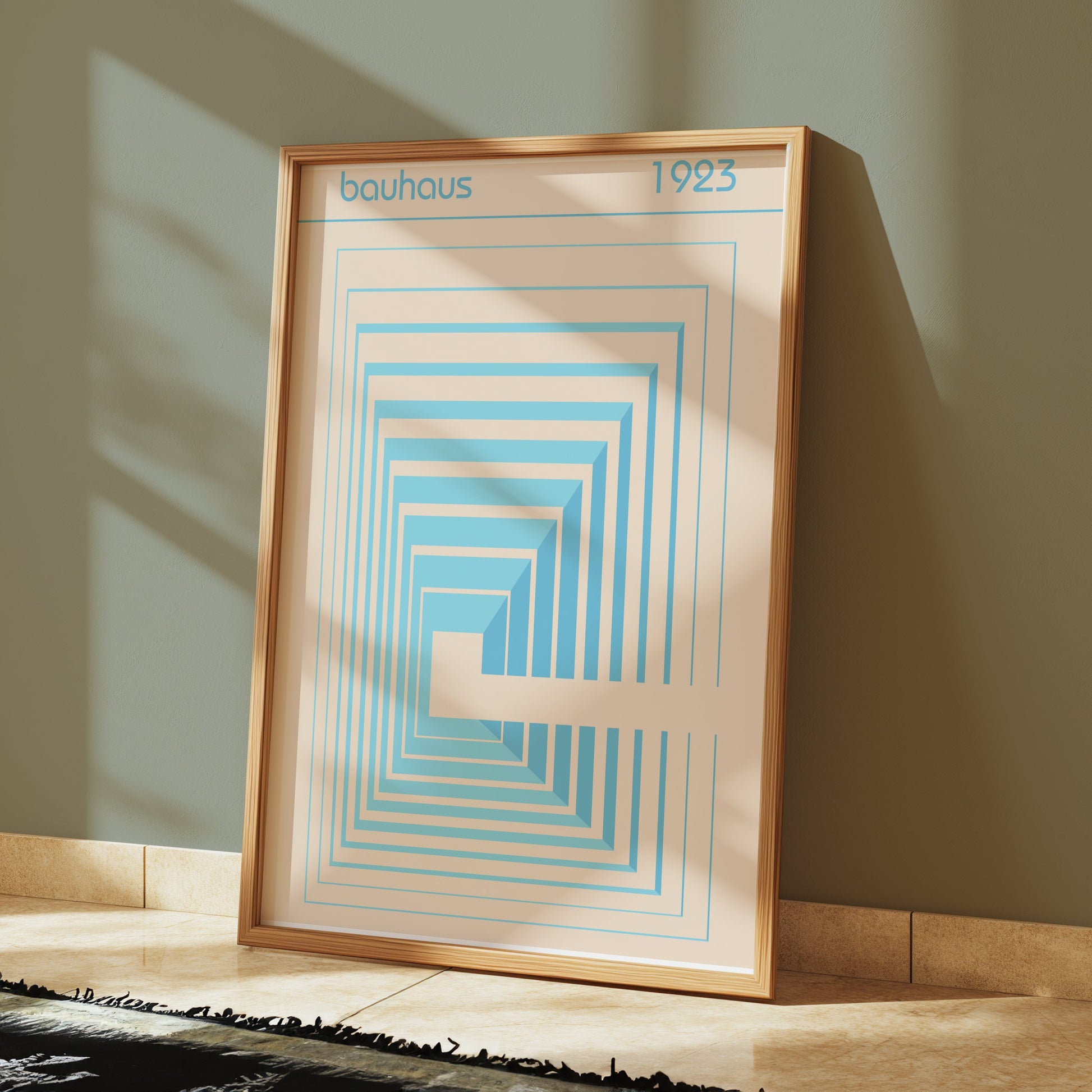 Premium Poster of Bauhaus 1923 Geometric Art Design Posters