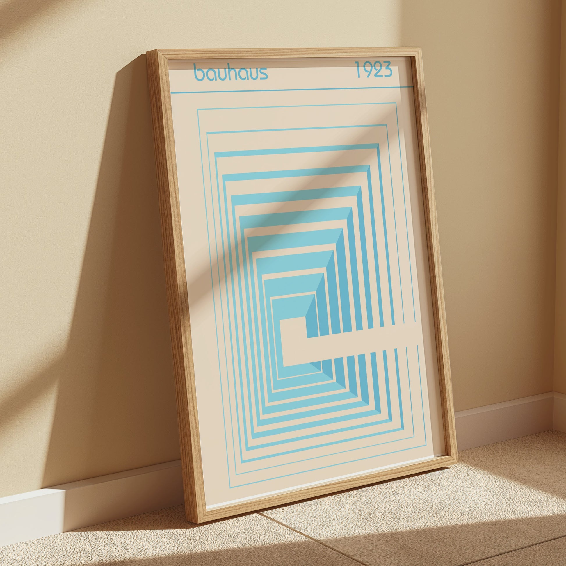 Premium Poster of Bauhaus 1923 Geometric Art Design Posters