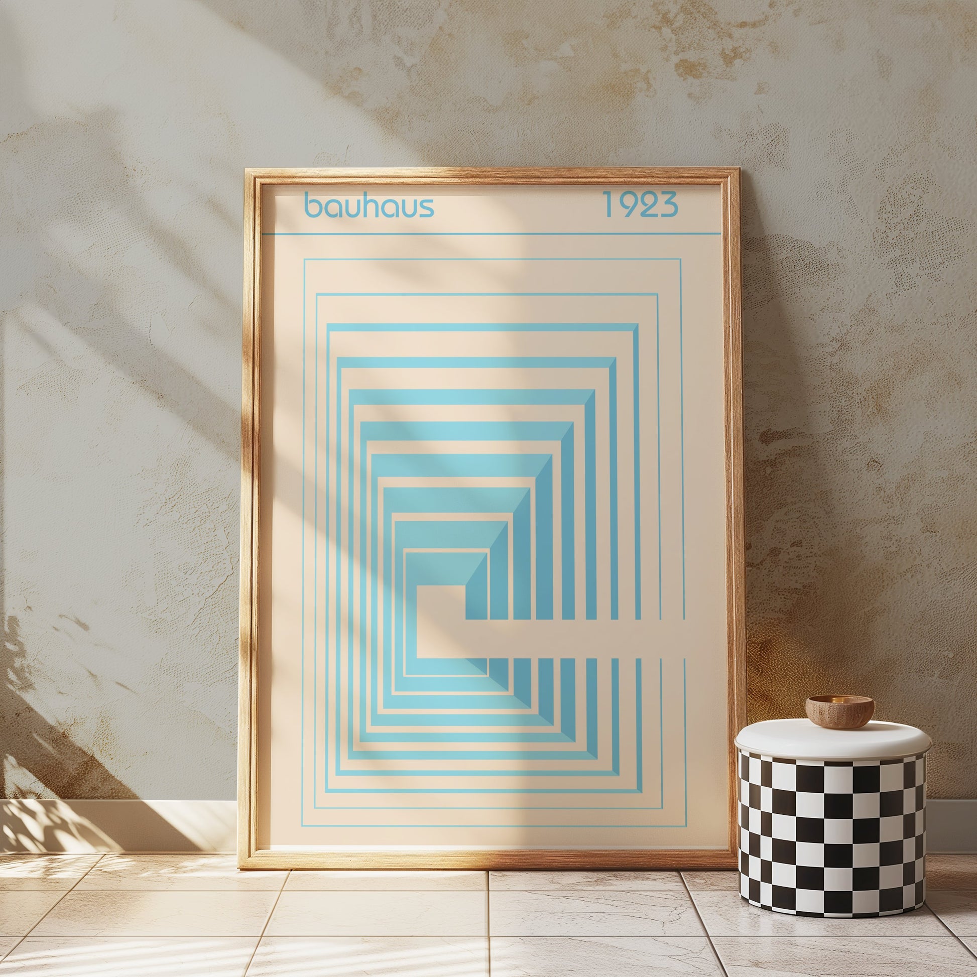 Premium Poster of Bauhaus 1923 Geometric Art Design Posters