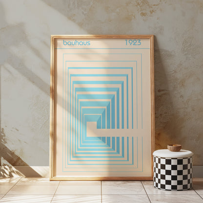 Premium Poster of Bauhaus 1923 Geometric Art Design Posters