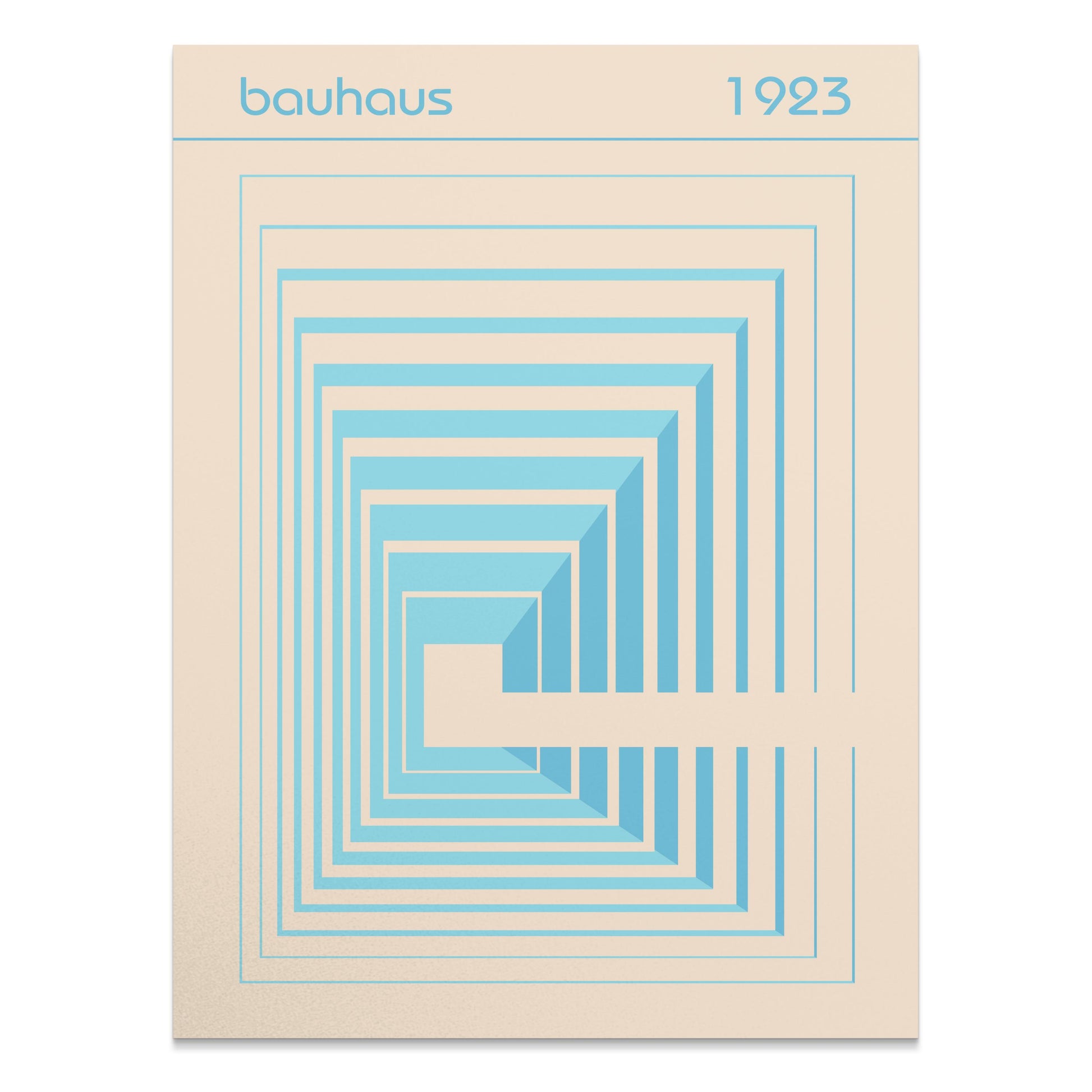 Premium Poster of Bauhaus 1923 Geometric Art Design Posters