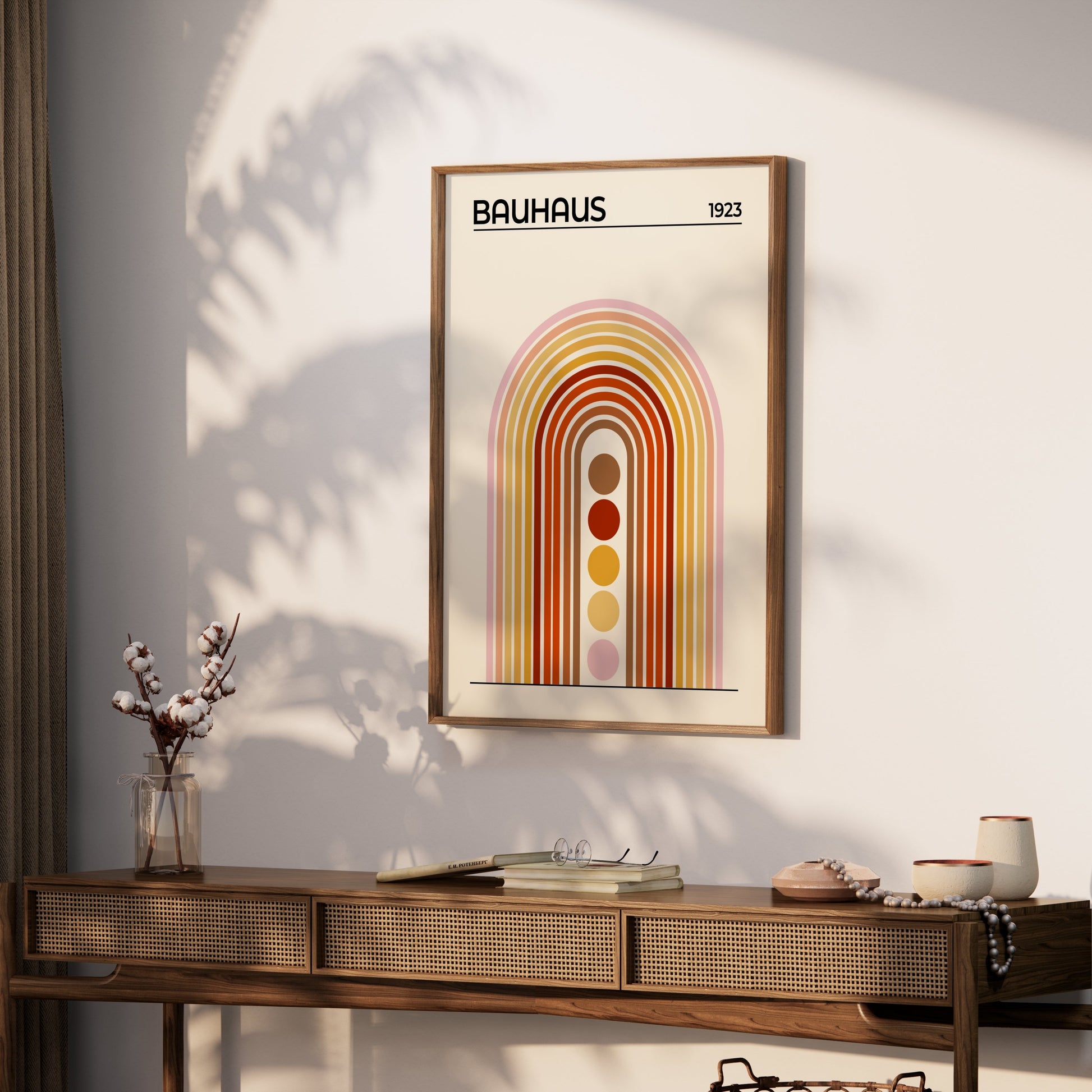 Premium Poster of Bauhaus 1923 Modern Minimalist Arch Design Posters