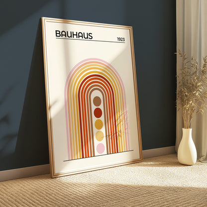 Premium Poster of Bauhaus 1923 Modern Minimalist Arch Design Posters