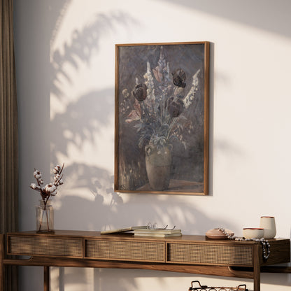 Premium Poster of Beautiful Abstract Floral Still Life Art Print Posters