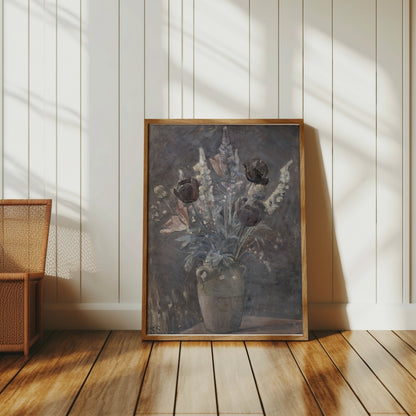 Premium Poster of Beautiful Abstract Floral Still Life Art Print Posters