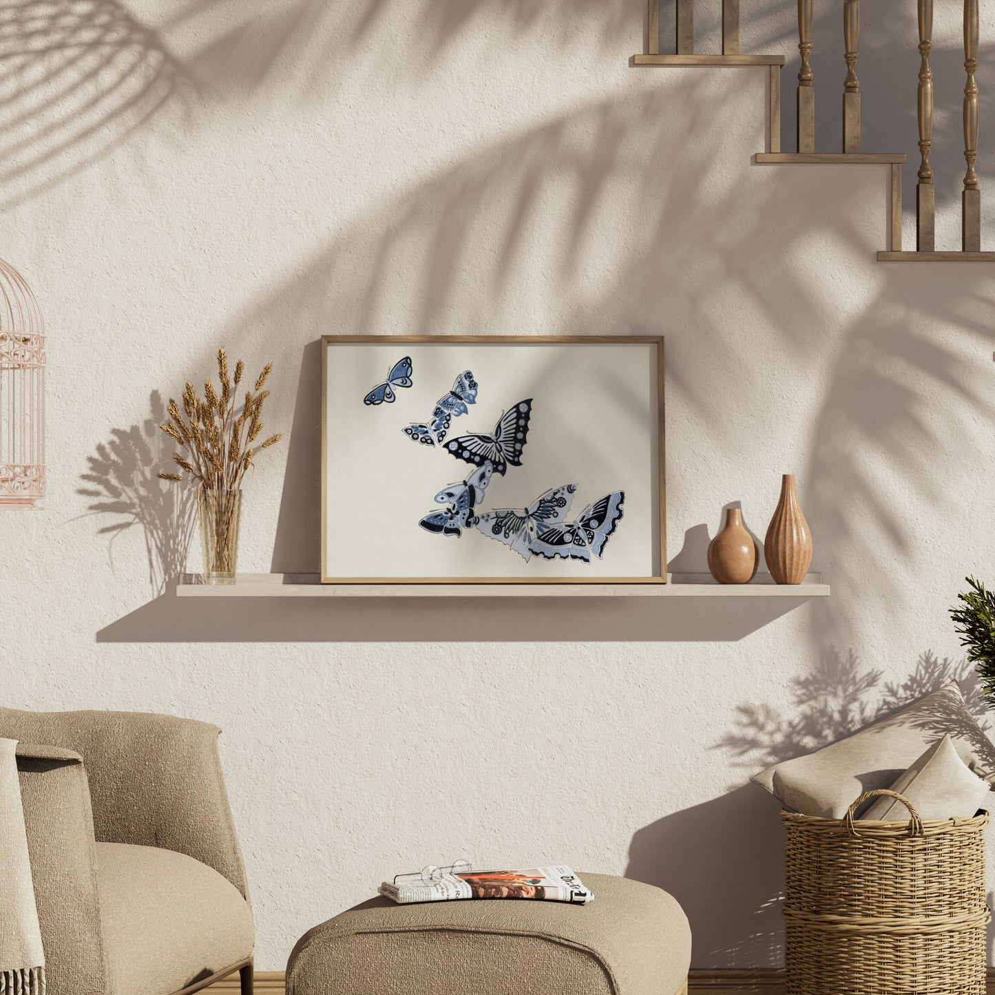 Premium Poster of Beautiful Artistic Butterfly Collection Posters