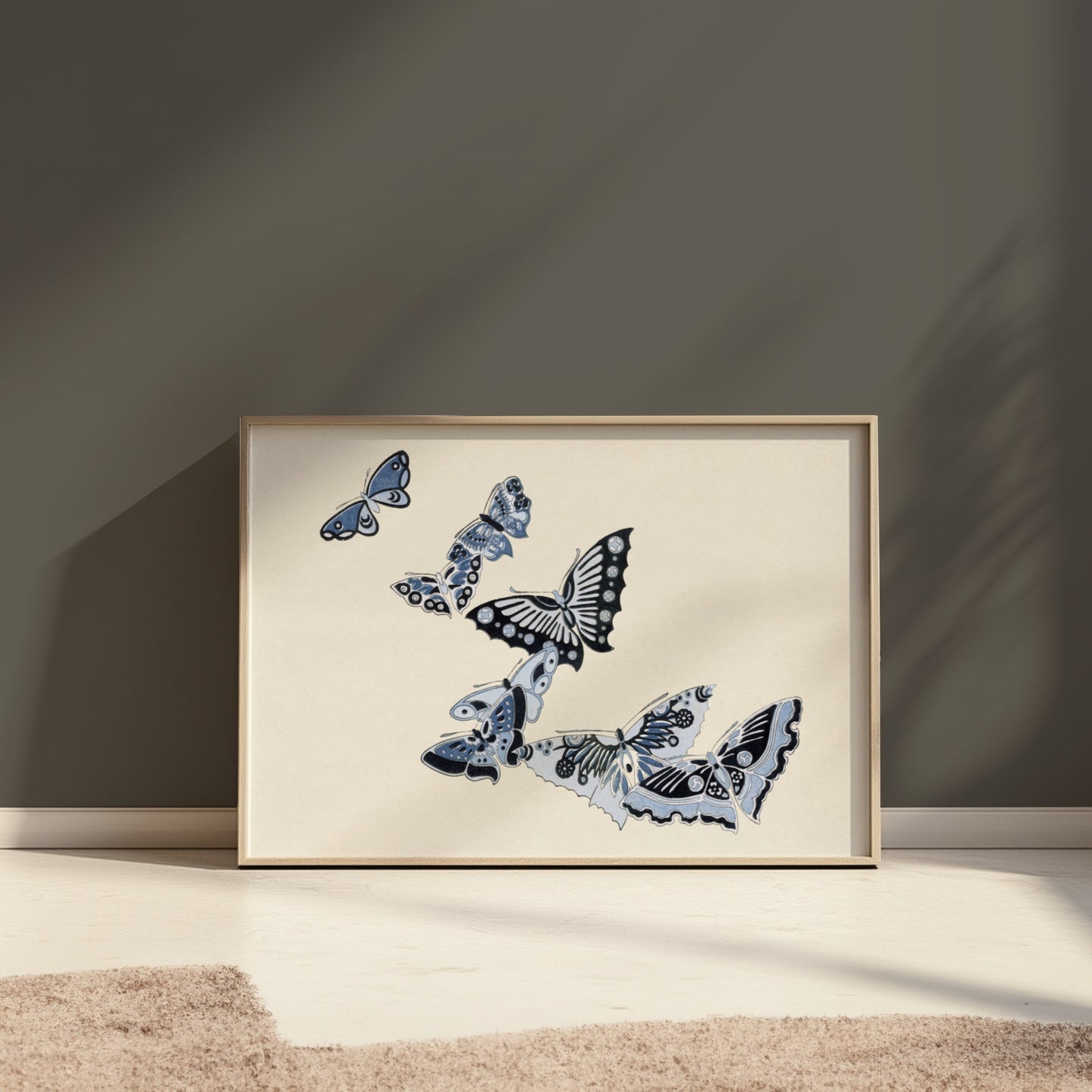 Premium Poster of Beautiful Artistic Butterfly Collection Posters