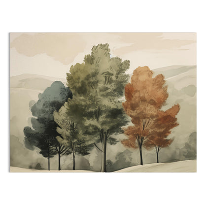 Premium Poster of Beautiful Artistic Nature Landscape Trees Posters