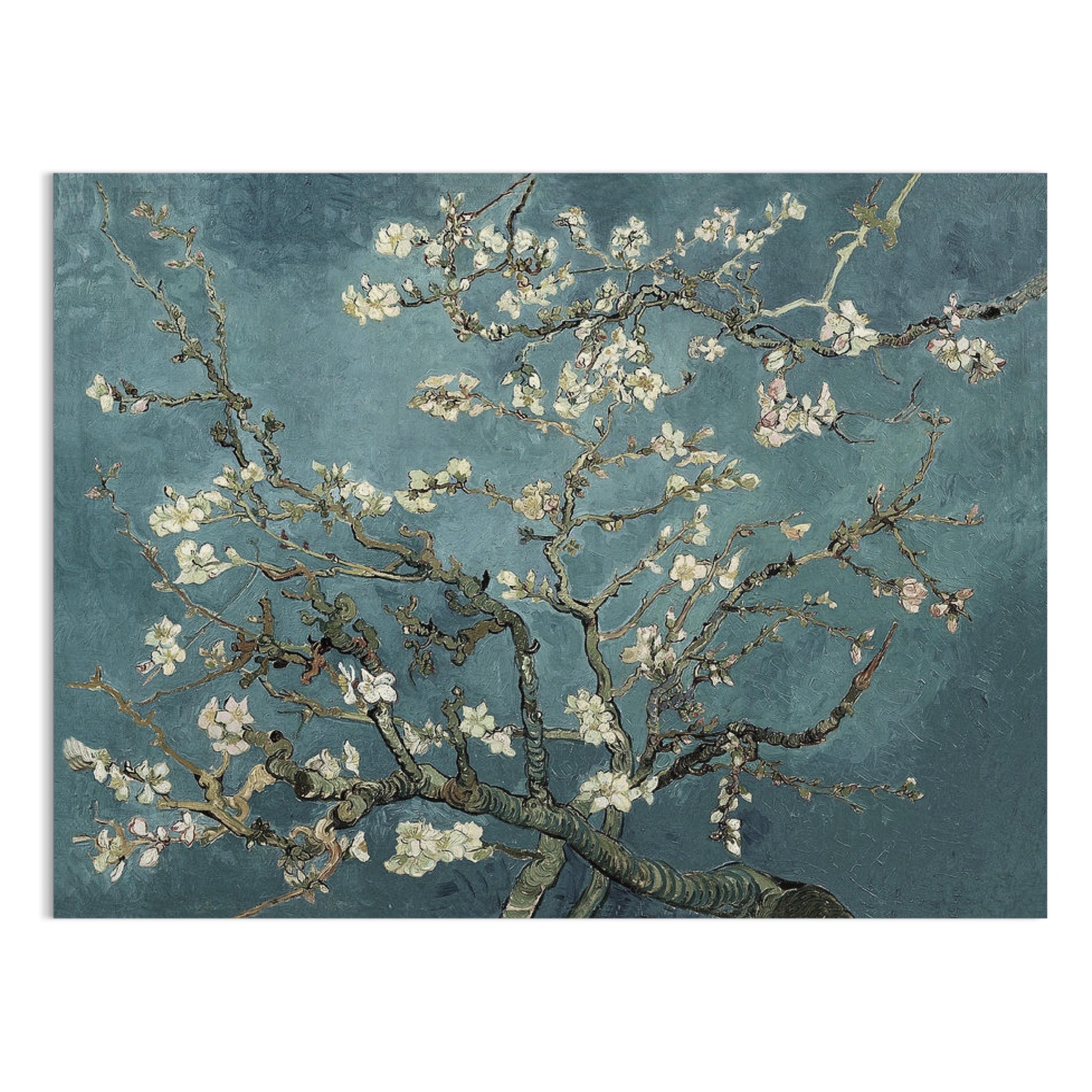 Premium Poster of Beautiful Blossom Branches in Vintage Art Style Posters