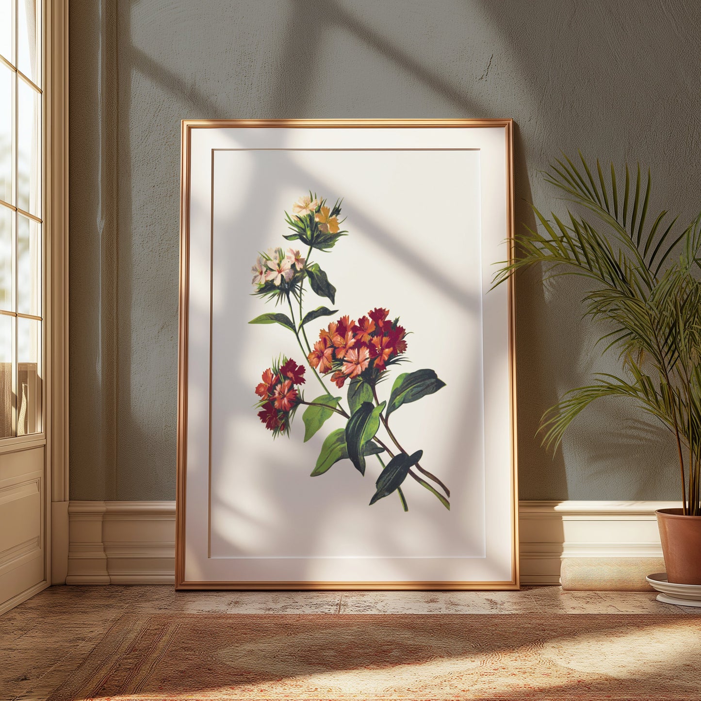 Premium Poster of Beautiful Botanical Floral Print Art for Home Decor Posters