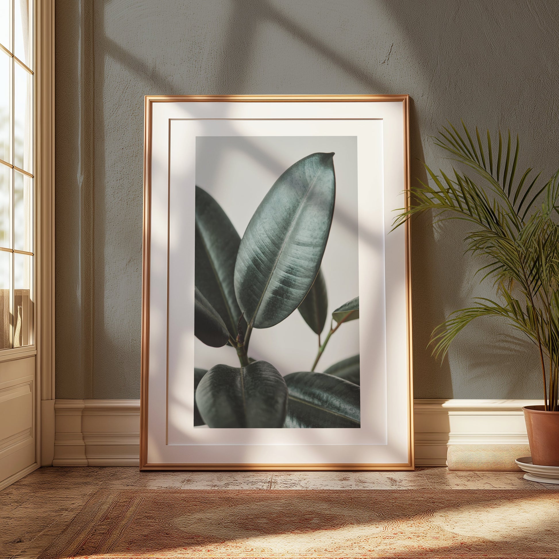 Premium Poster of Beautiful Botanical Foliage Art Print for Home Decor Posters