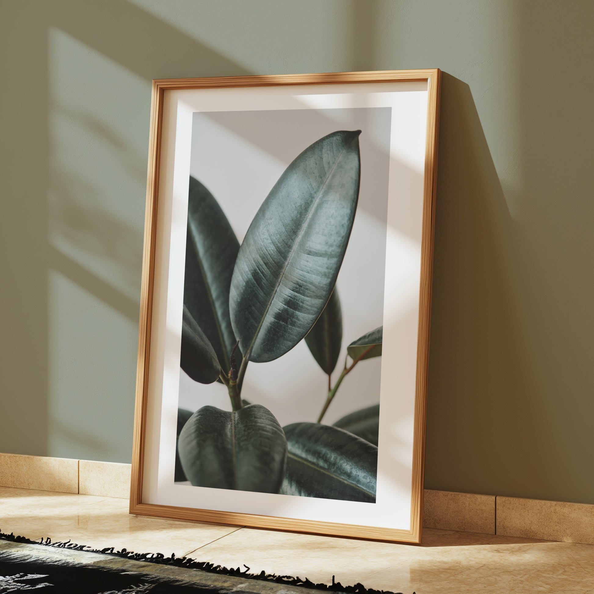 Premium Poster of Beautiful Botanical Foliage Art Print for Home Decor Posters