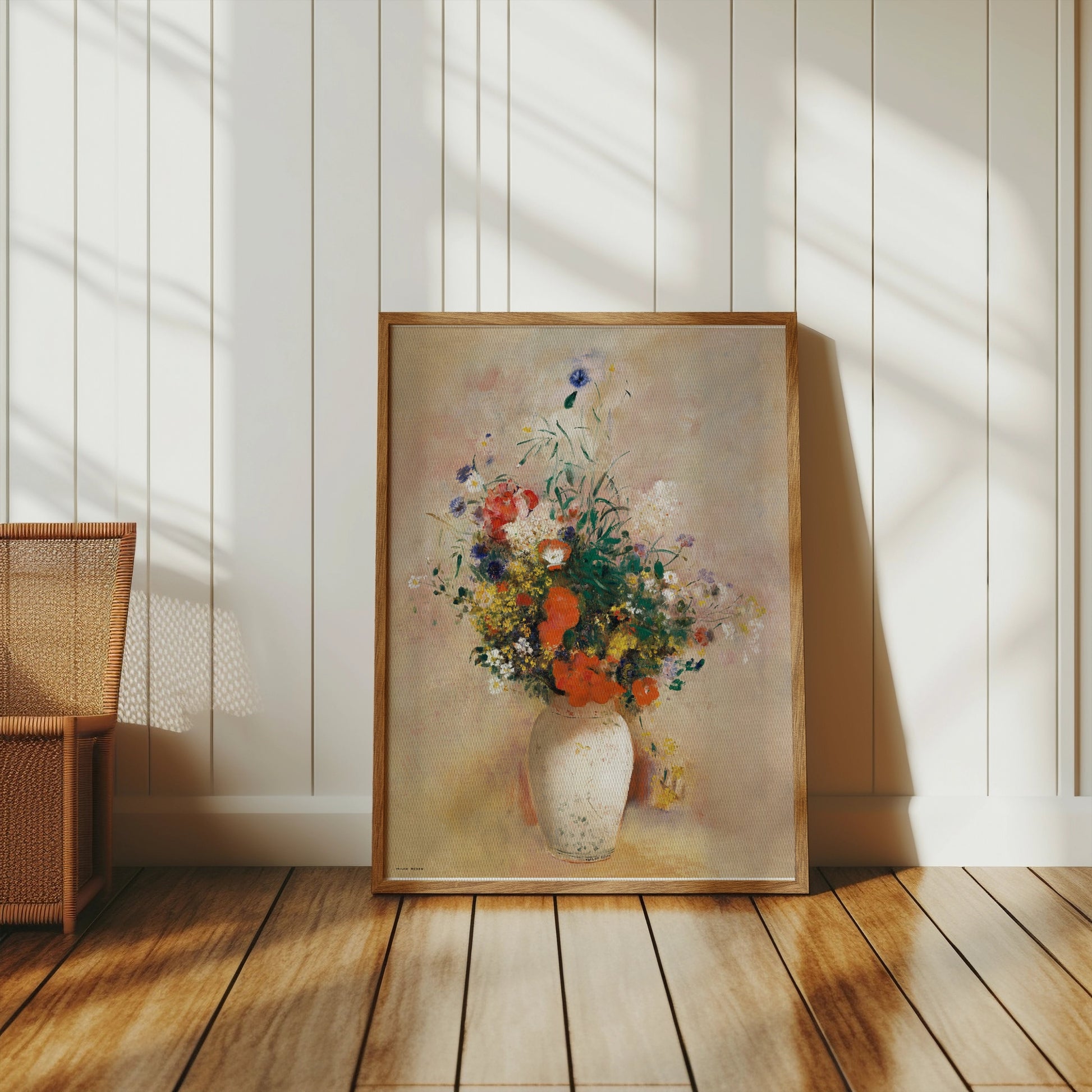 Premium Poster of Beautiful Bouquet in Vase Stunning Artistic Wall Decor Posters