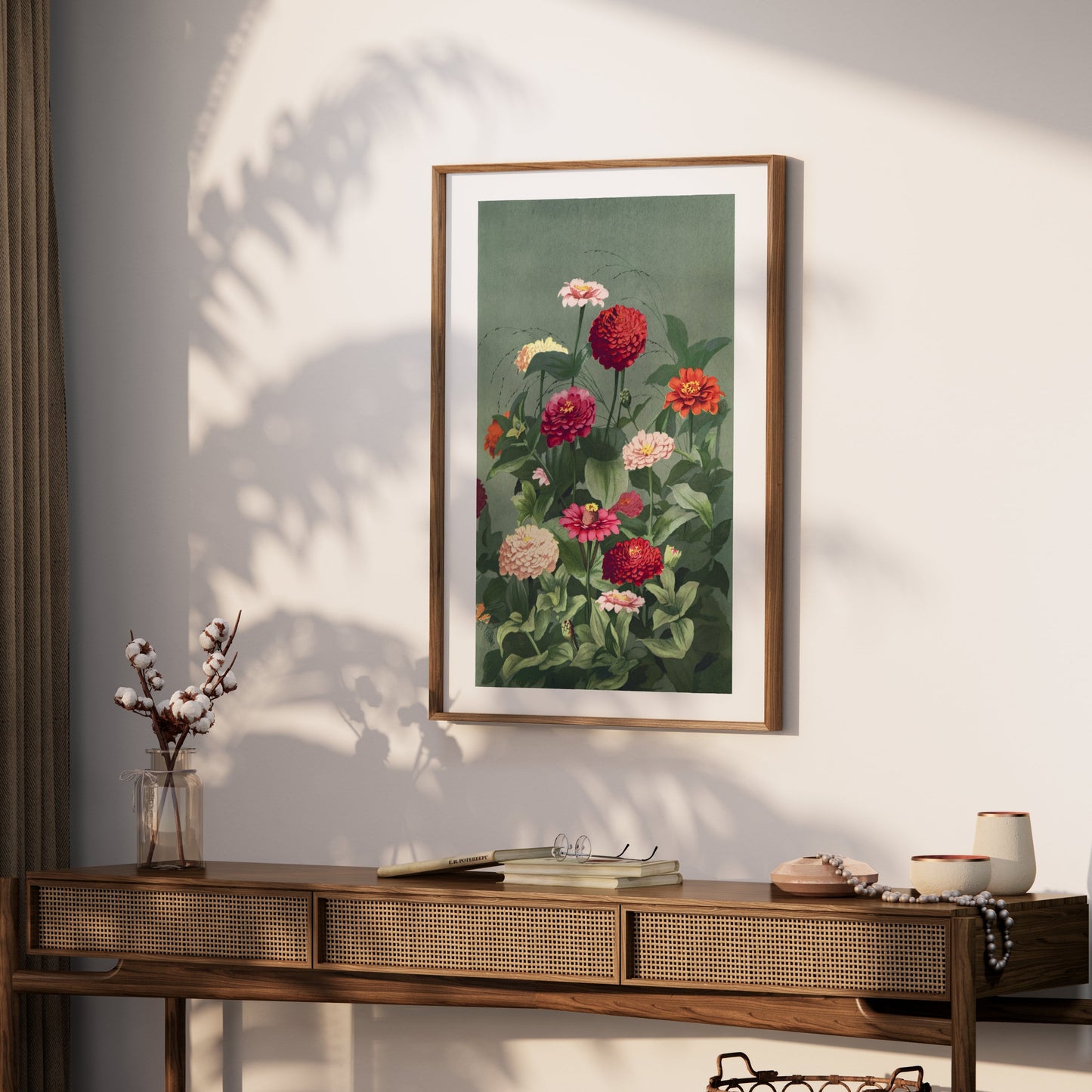 Premium Poster of Beautiful Colorful Flower Bouquet Art Print Posters