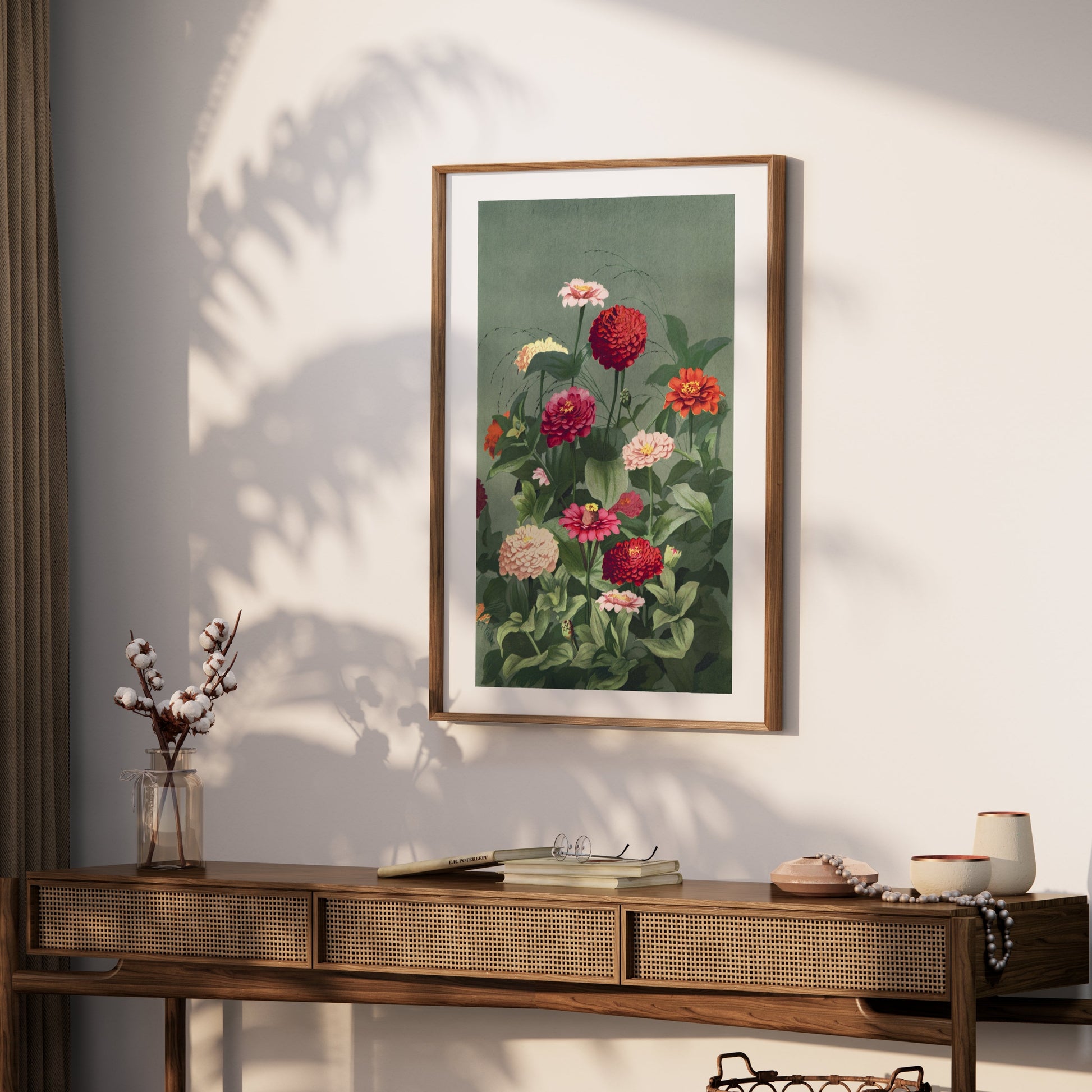 Premium Poster of Beautiful Colorful Flower Bouquet Art Print Posters