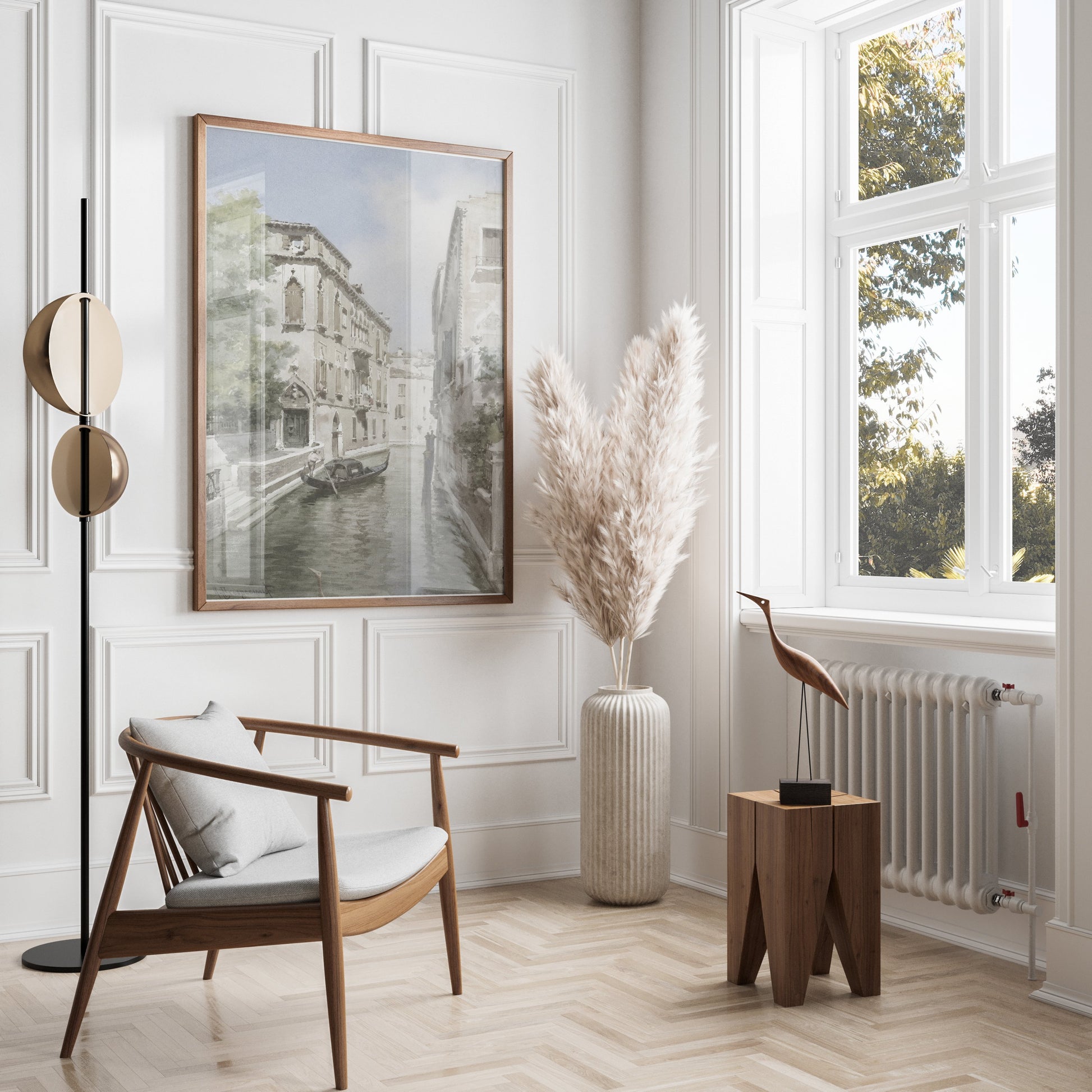 Premium Poster of Beautiful Depiction of Venice Waterways Posters