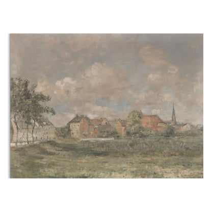 Premium Poster of Beautiful European Countryside Landscape Art Posters
