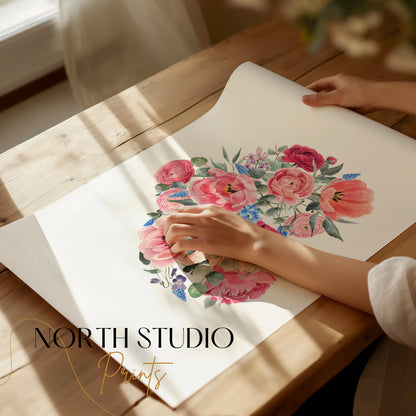 Premium Poster of Beautiful Floral Arrangement Art Print Posters