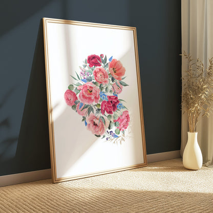 Premium Poster of Beautiful Floral Arrangement Art Print Posters