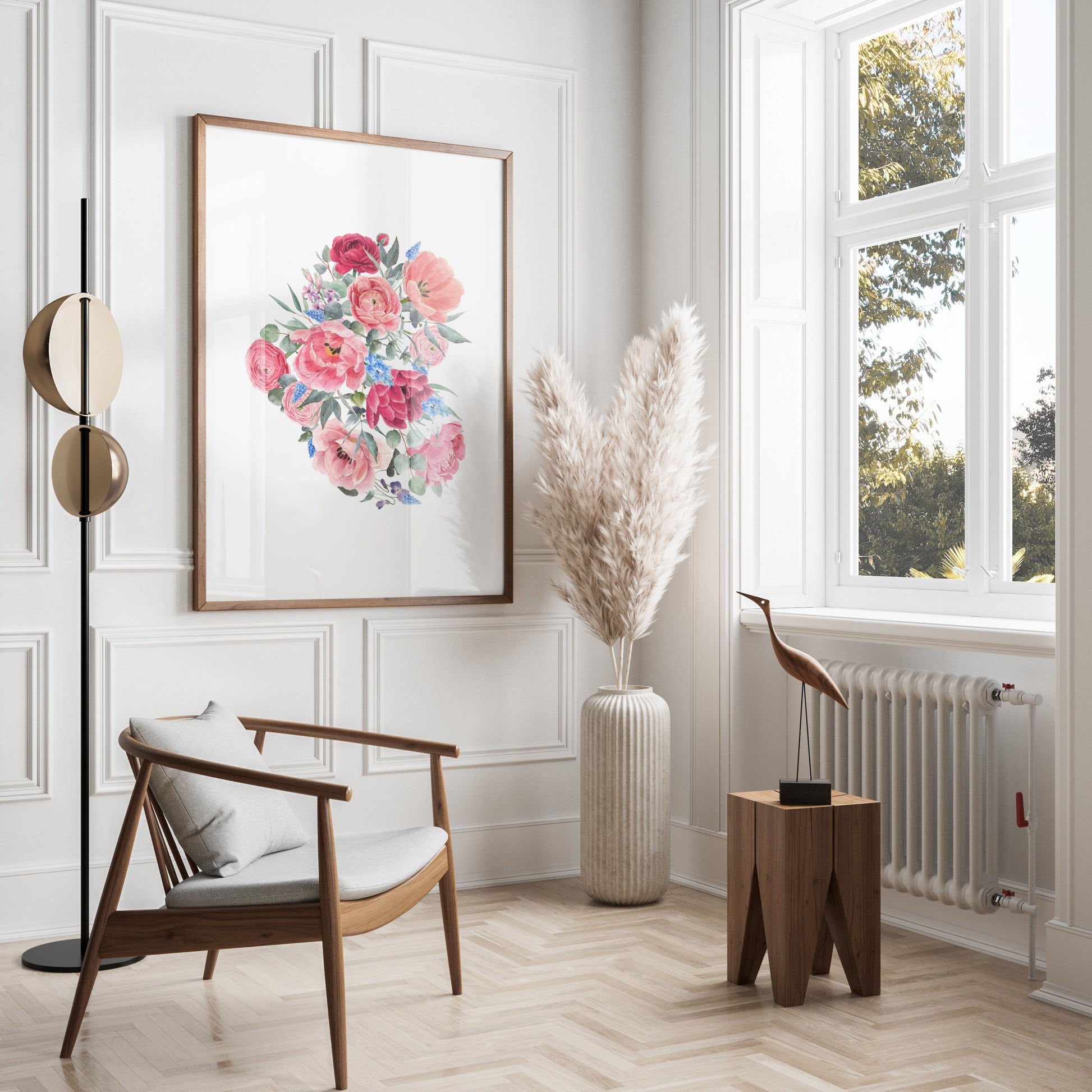 Premium Poster of Beautiful Floral Arrangement Art Print Posters