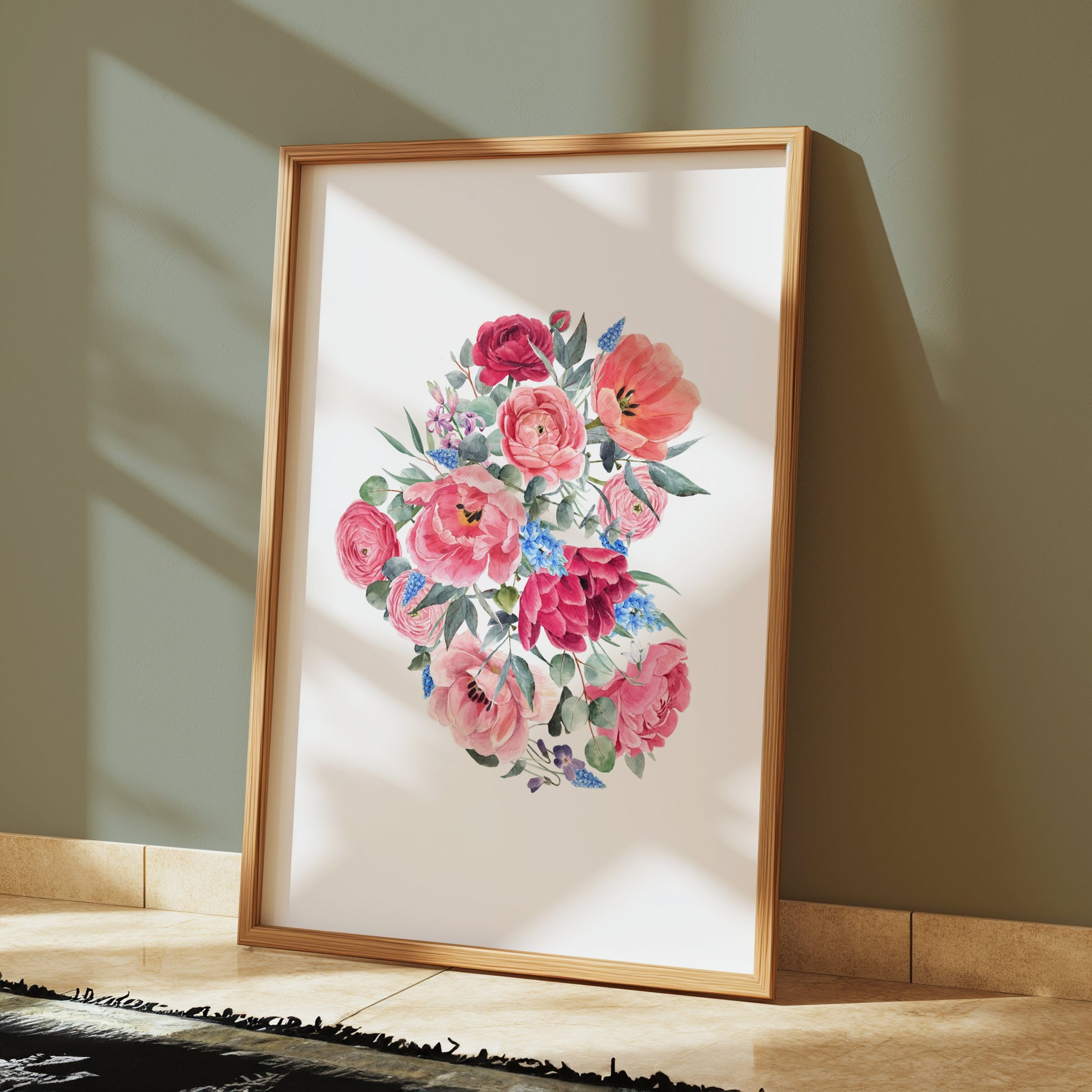 Premium Poster of Beautiful Floral Arrangement Art Print Posters