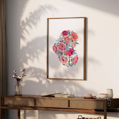 Premium Poster of Beautiful Floral Arrangement Art Print Posters