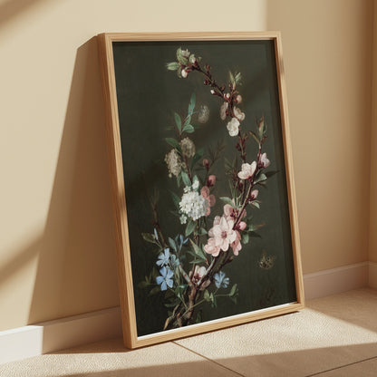 Premium Poster of Beautiful Floral Arrangement Painting Art Print Posters