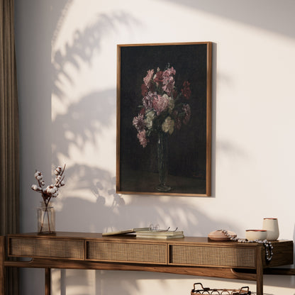 Premium Poster of Beautiful Floral Arrangement in Vase Art Print Posters