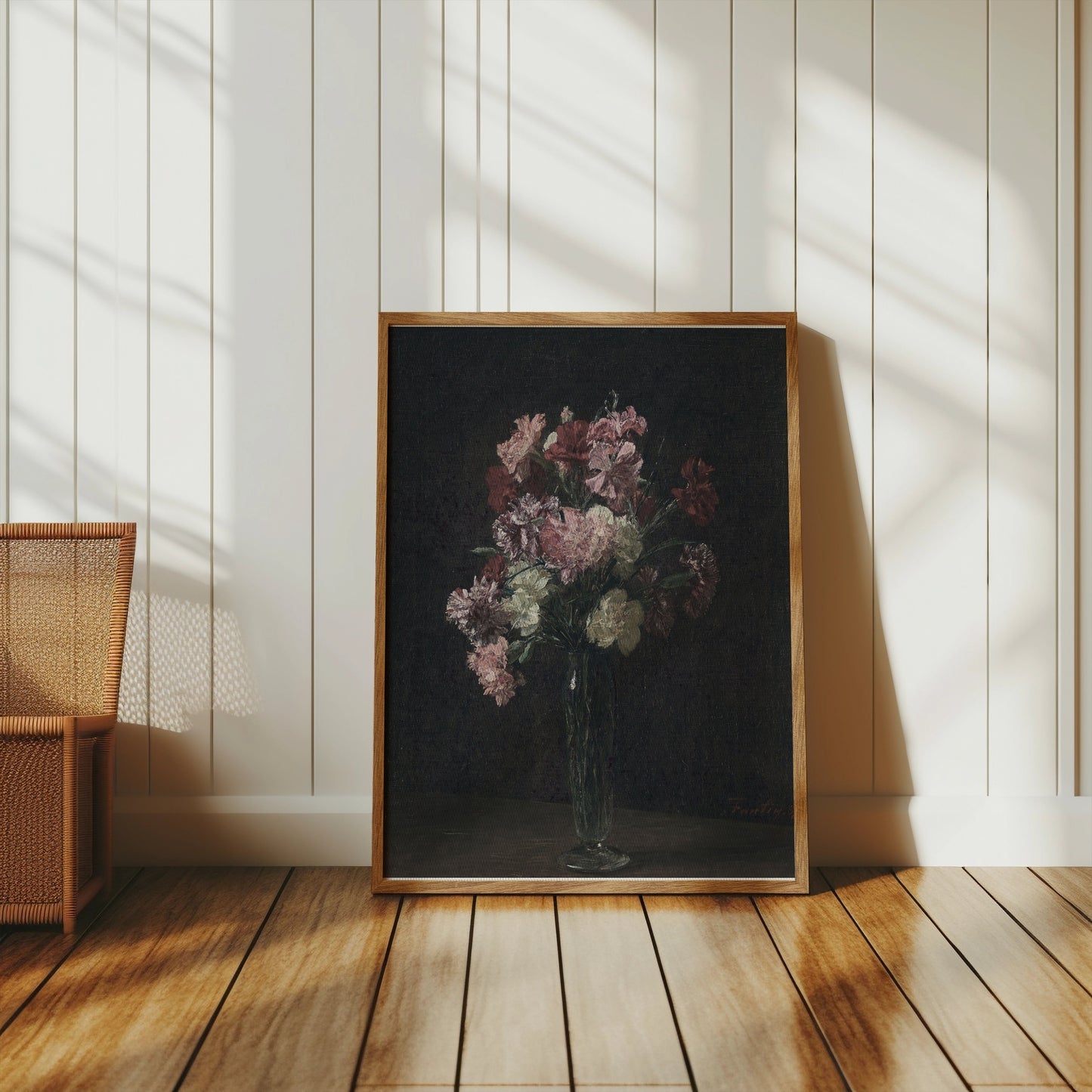 Premium Poster of Beautiful Floral Arrangement in Vase Art Print Posters