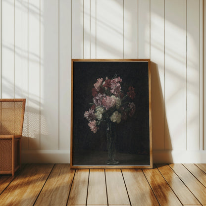 Premium Poster of Beautiful Floral Arrangement in Vase Art Print Posters