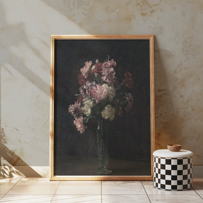 Premium Poster of Beautiful Floral Arrangement in Vase Art Print Posters