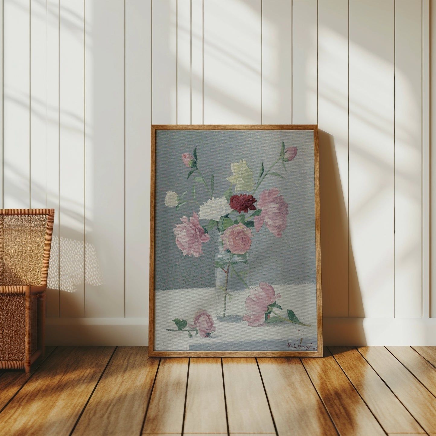 Premium Poster of Beautiful Floral Arrangement in Vase Artwork Posters