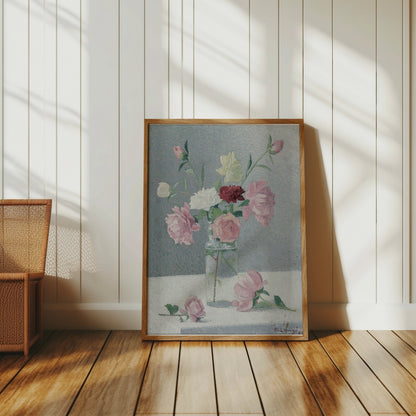 Premium Poster of Beautiful Floral Arrangement in Vase Artwork Posters