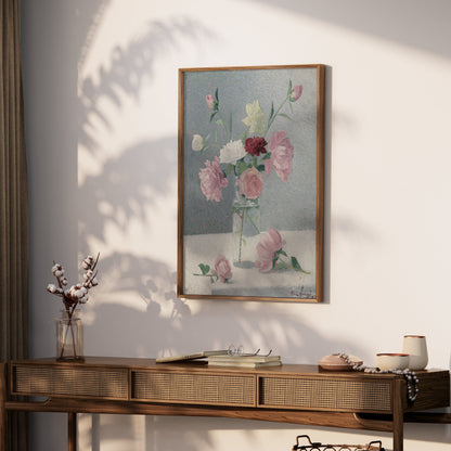 Premium Poster of Beautiful Floral Arrangement in Vase Artwork Posters