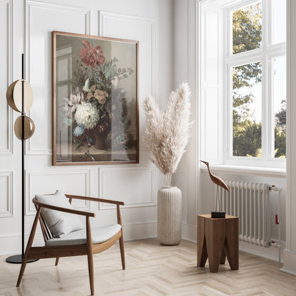 Premium Poster of Beautiful Floral Arrangement with Nest Posters