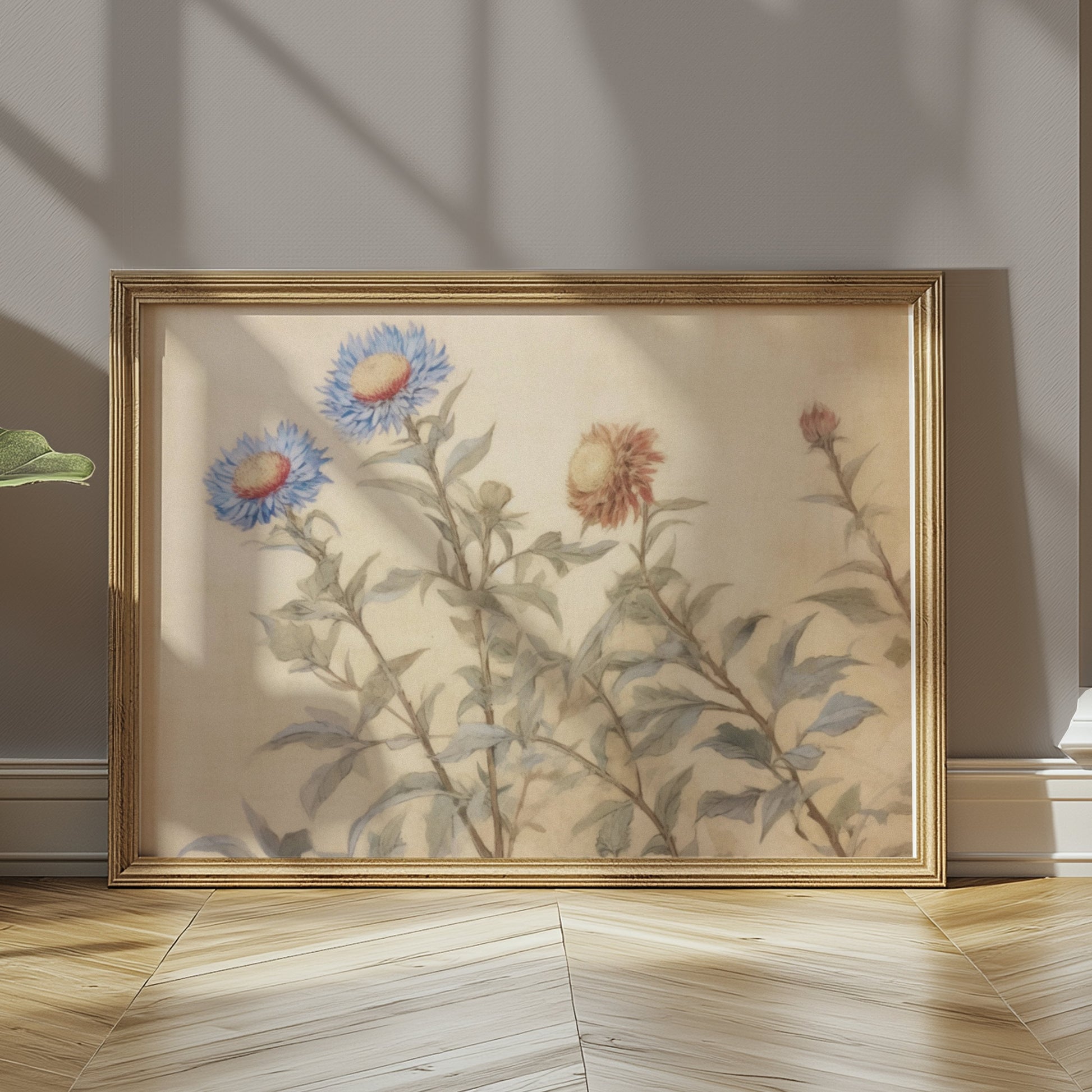 Premium Poster of Beautiful Floral Art Landscape Poster Decor Posters