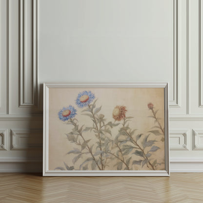 Premium Poster of Beautiful Floral Art Landscape Poster Decor Posters