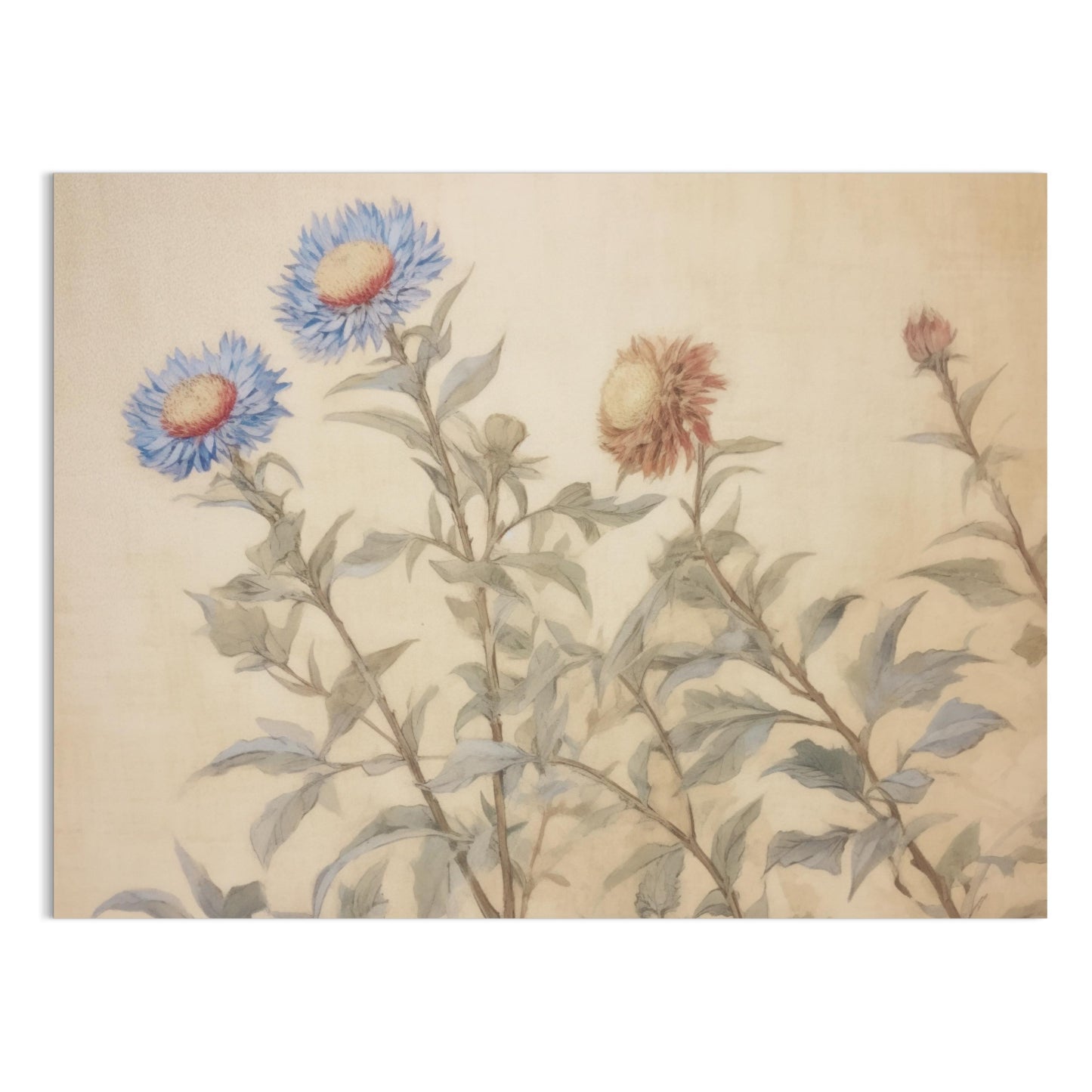 Premium Poster of Beautiful Floral Art Landscape Poster Decor Posters