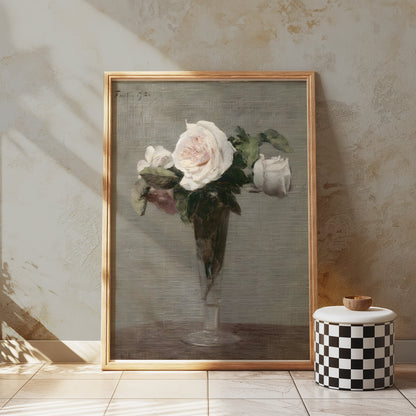 Premium Poster of Beautiful Floral Art Print for Home Decor Posters