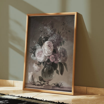 Premium Poster of Beautiful Floral Bouquet Still Life Art Posters