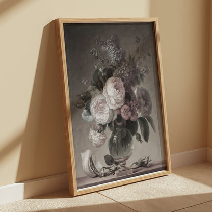 Premium Poster of Beautiful Floral Bouquet Still Life Art Posters