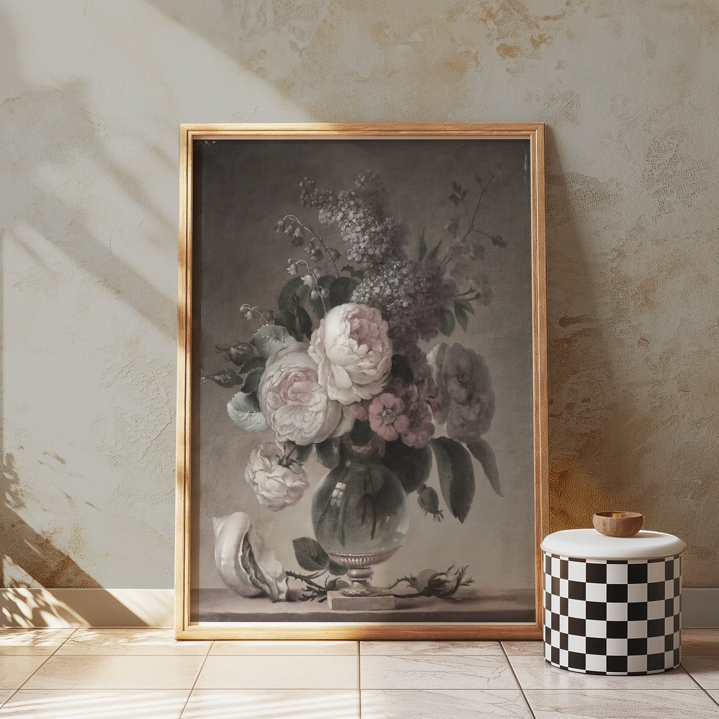 Premium Poster of Beautiful Floral Bouquet Still Life Art Posters