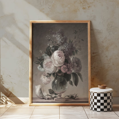 Premium Poster of Beautiful Floral Bouquet Still Life Art Posters