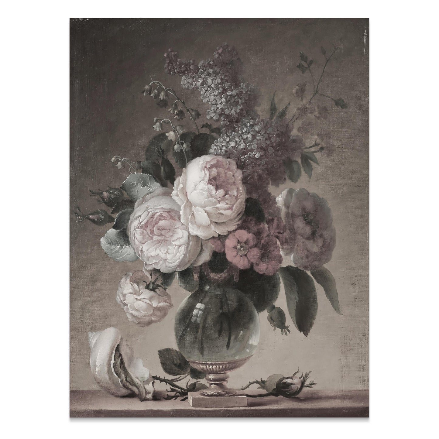 Premium Poster of Beautiful Floral Bouquet Still Life Art Posters