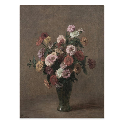 Premium Poster of Beautiful Floral Bouquets in Vase Art Print Posters