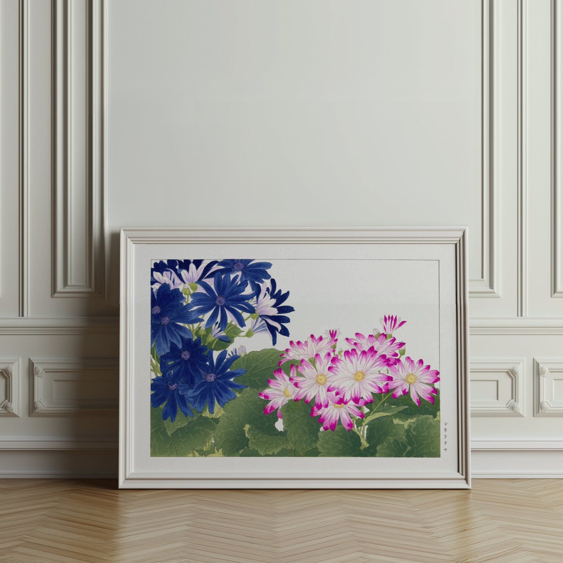 Premium Poster of Beautiful Floral Collection Japanese Style Art Posters